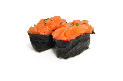 310.Sushi Tartare de Saumon